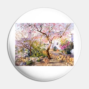 Almond Blossom in Andalusia Pin