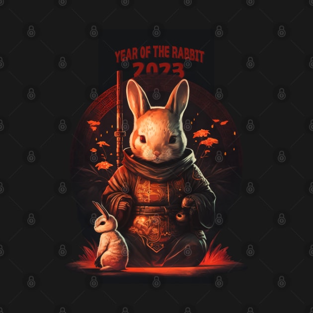 Year of the Rabbit 2023 - Chinese new year by Depressed Bunny