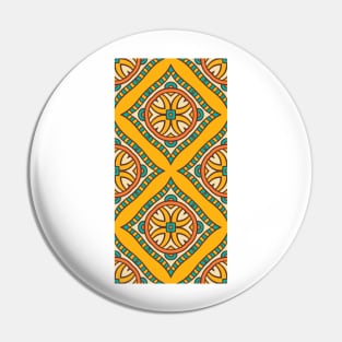 The ethnic pattern round Pin