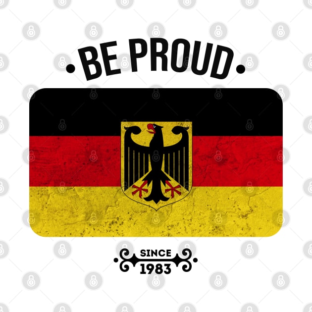 GERMANY flag by CreativeShirt