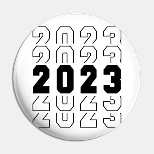 2023 Minimalist Text Pin