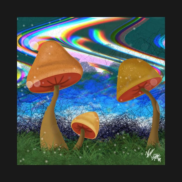 Mushroom Dreams by DreamerArte