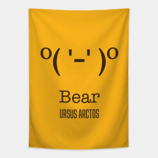 Bear emoji Tapestry