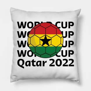 World Cup Qatar 2022  - Team Ghana Pillow