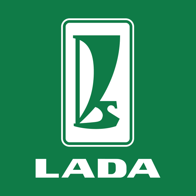 Lada logo 1980s (white) by GetThatCar