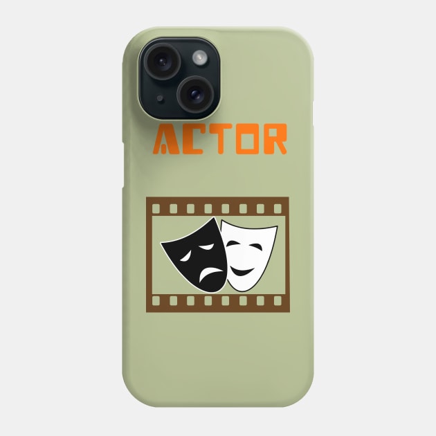 Musical theatre actor teacher gift Phone Case by 4wardlabel