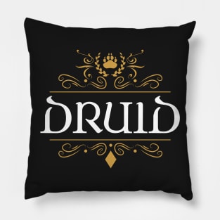 RPG Druid Druids Tabletop RPG Addict Pillow