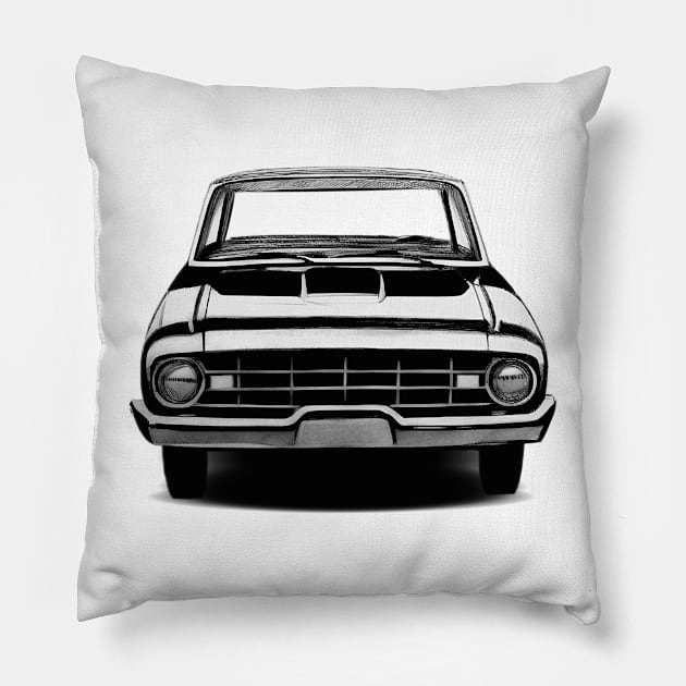 Ford Falcon - First Generation Pillow by CarTeeExclusives