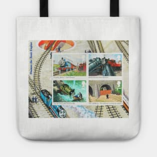 Vintage Thomas the Tank Engine Royal Mail Stamps Tote