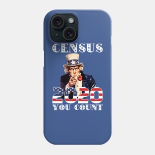 Census 2020 You Count Phone Case