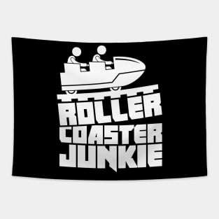 Roller Coaster Theme Park Thrill Ride Tapestry