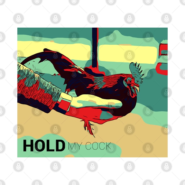 Hold my cock by Birdbox