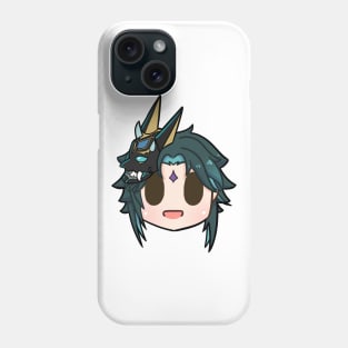 Genshin Impact Xiao chibi head Phone Case