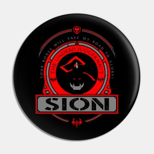 SION - LIMITED EDITION Pin