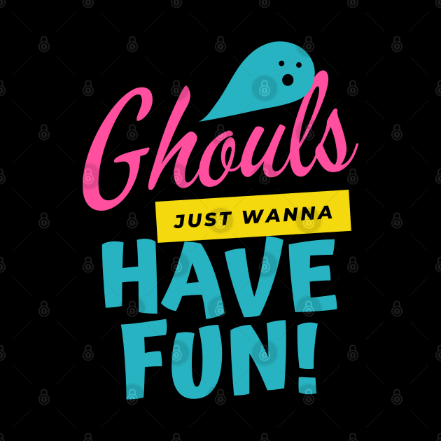 GHOUTS HAVE FUN by O.M design