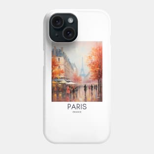 An Impressionist Painting of Paris - France Phone Case