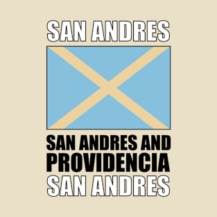 Flag of San Andrés and Providencia T-Shirt