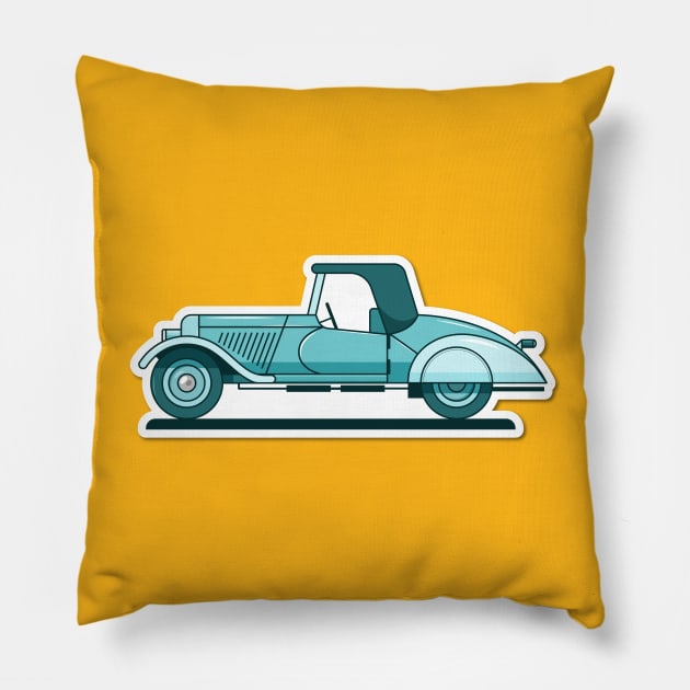 Classic Car Pillow by Chandrastaman