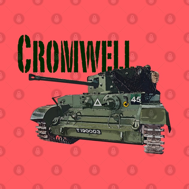 British Cromwell tank by BearCaveDesigns