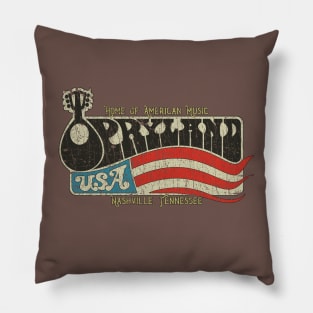 Opryland USA 1972 Pillow