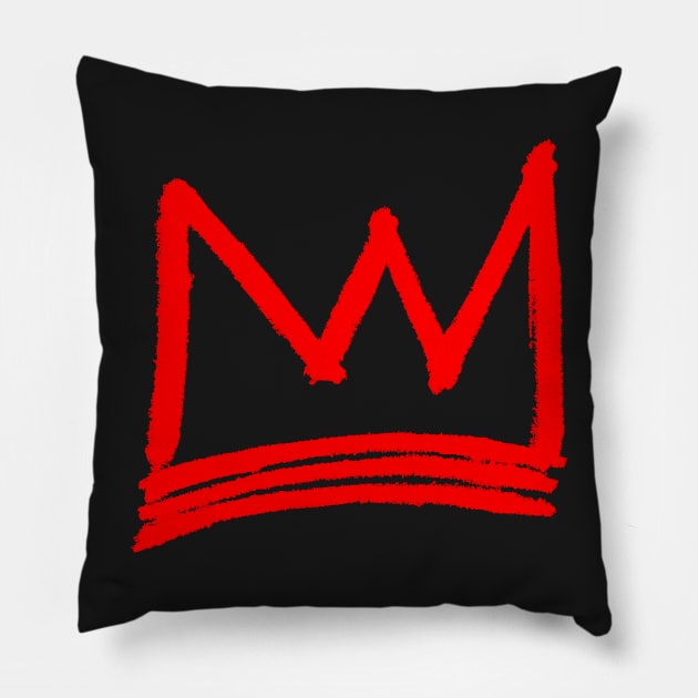 Red Royalty Pillow by OffWrldd