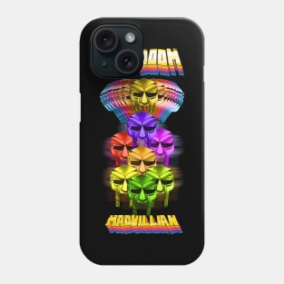 retro mf doom madvillian mask Phone Case