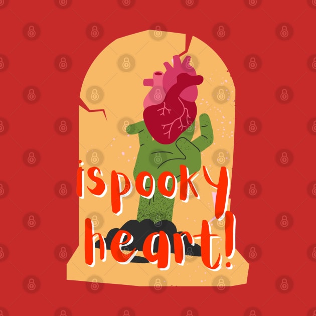 Halloween T-shirts ¡Spooky Heart! by adrianasalinar