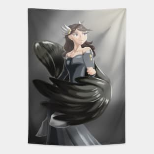 Black Wings Tapestry