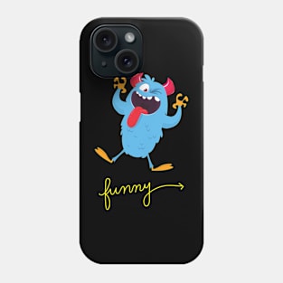 Funny and Cute Monster Phone Case