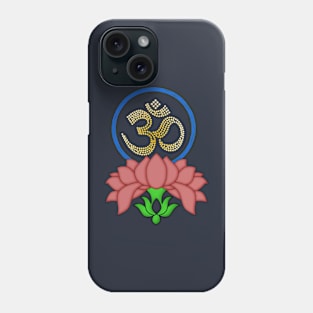 OM: Lotus Flower Phone Case