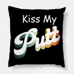 Kiss My Putt Pillow