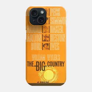 The Big Country Movie Poster Phone Case