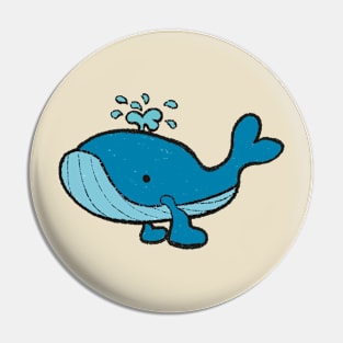 Cute Whale Pin