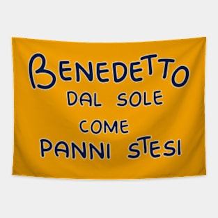 Benedetti dal Sole come Panni Stesi - Blessed Male Tapestry