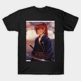 Rurouni Kenshin Tshirt - Aoshi Battousai Anime Poster Essential T-Shirt  for Sale by eckstromvan