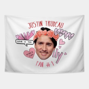 Fan #1 Justin Trudeau Tapestry