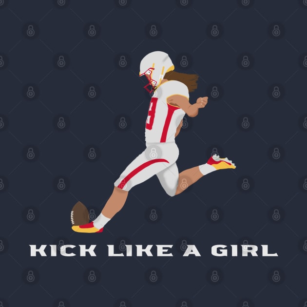 Kick Like a Girl by Feanor Designs