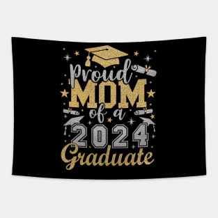 Mom Senior 2024 Proud Mom of a 2024 Graduate Tapestry