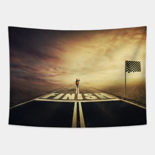 finish line Tapestry