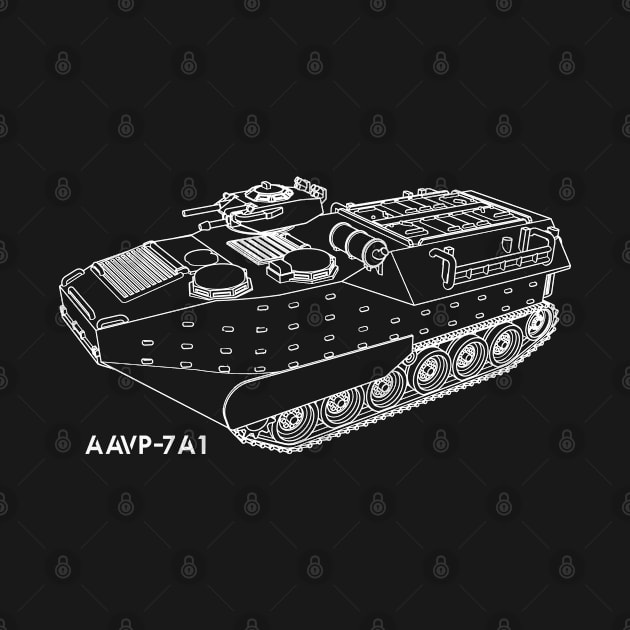 AAVP-7A Assault Amphibious Vehicle tank by Arassa Army