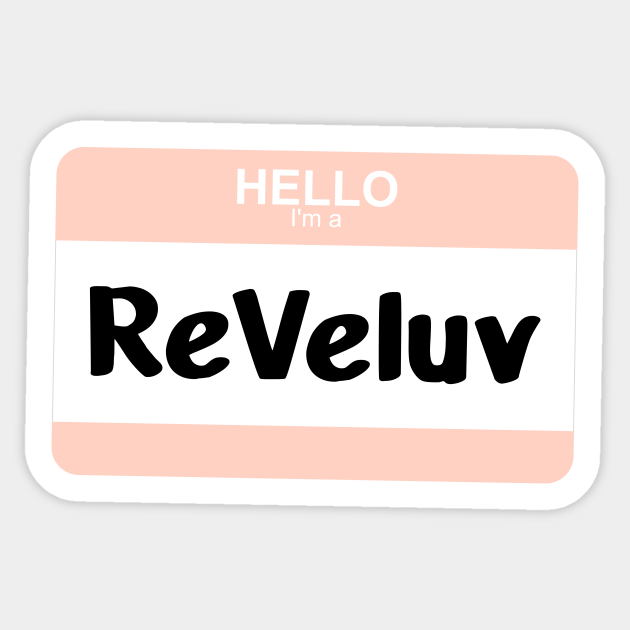 i m a reveluv red velvet sticker teepublic