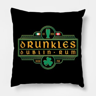 BACKYARD IRISH PUB LOGO Pillow