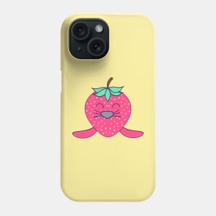 Kawaii Cute Strawberry Baby Seal Phone Case