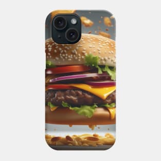 hamburger lover Phone Case