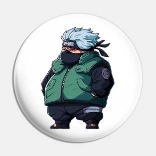 fat kakashi Pin