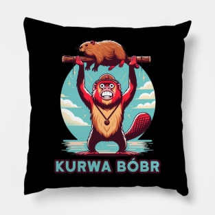 Kurwa Bobr Pillow