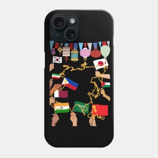 asia 2 Phone Case