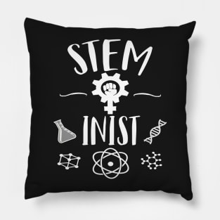 STEMinist STEM Field Feminist Pillow