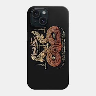 Muay Thai Tattoo The Serpent Phone Case