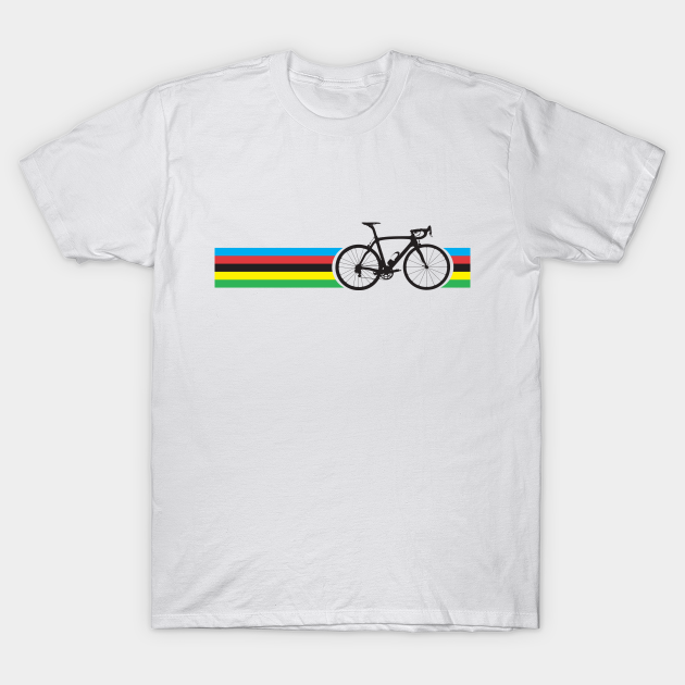 Bike Stripes World Road Champion - Bike Stripes - T-Shirt | TeePublic